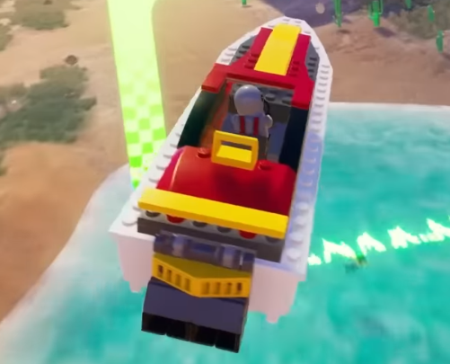 LEGO 2k drive power boat transporter