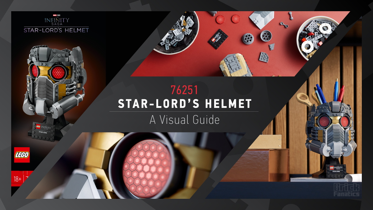 LEGO Marvel 76251 Star-Lord’s Helmet visual guide and gallery