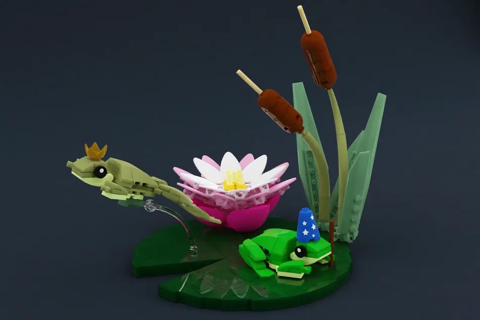 LEGO Ideas Lily Pad Frogs 4