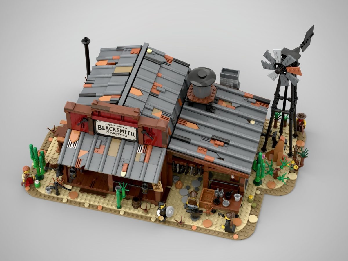 LEGO BrickLink Series 9 Wild West Blacksmith 2 1200x900