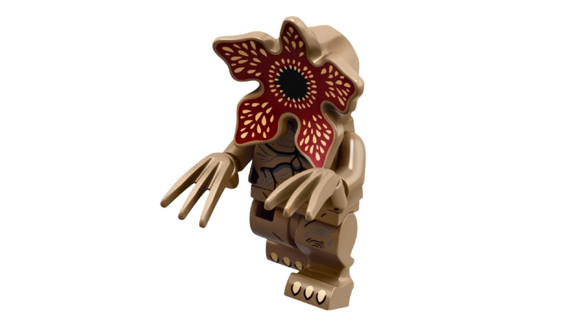 Giving the LEGO Stranger Things Demogorgon minifigure a floral makeover
