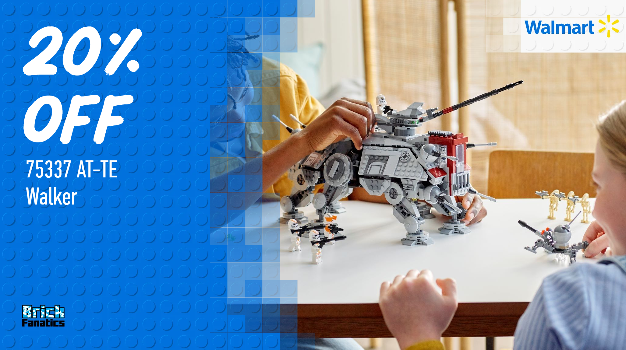 Time to upgrade your LEGO Star Wars army for less