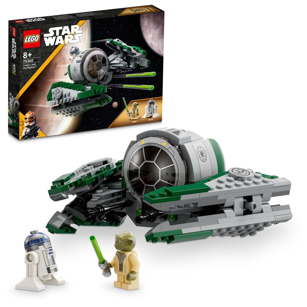 LEGO Star Wars 75360 Yodas Jedi Starfighter 1