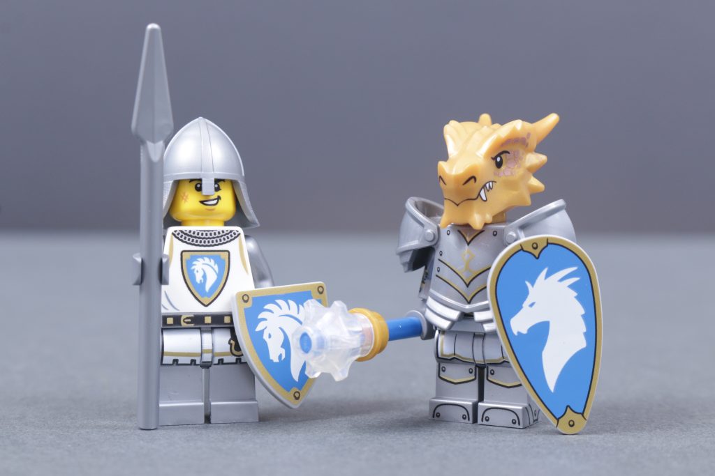 31168 Medieval Horse Knight Castle minifigures comparison 21 1024x683
