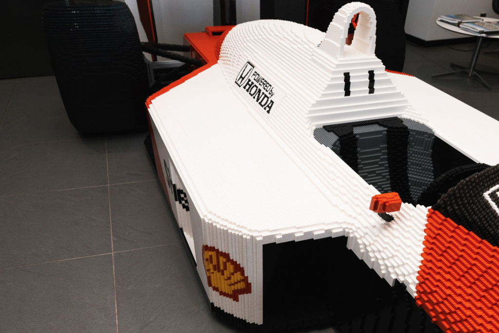 Life size LEGO McLaren MP44 2 1024x685