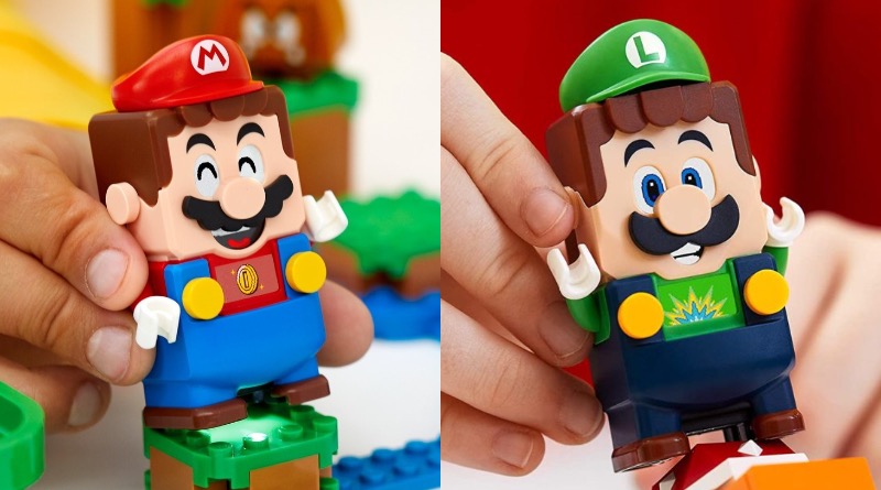 Yahoo, LEGO Luigi has longer legs than Mario