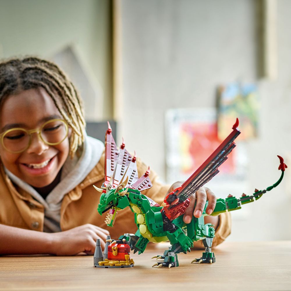 LEGO Creator 3 in 1 31161 Green Dragon 7