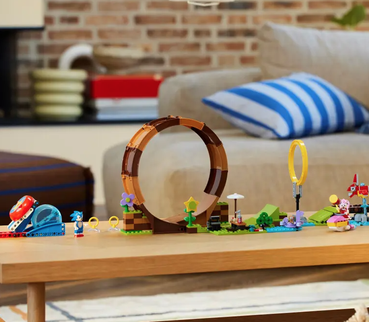 LEGO Sonic the Hedgehog 76994 Sonics Green Hill Zone Loop Challenge loop