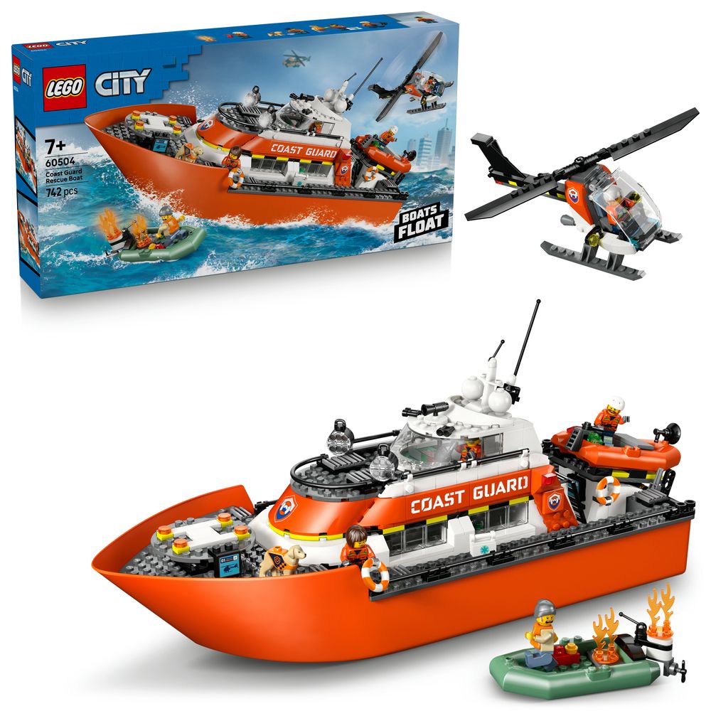 LEGO City 60504 Coast Guard Rescue Boat
