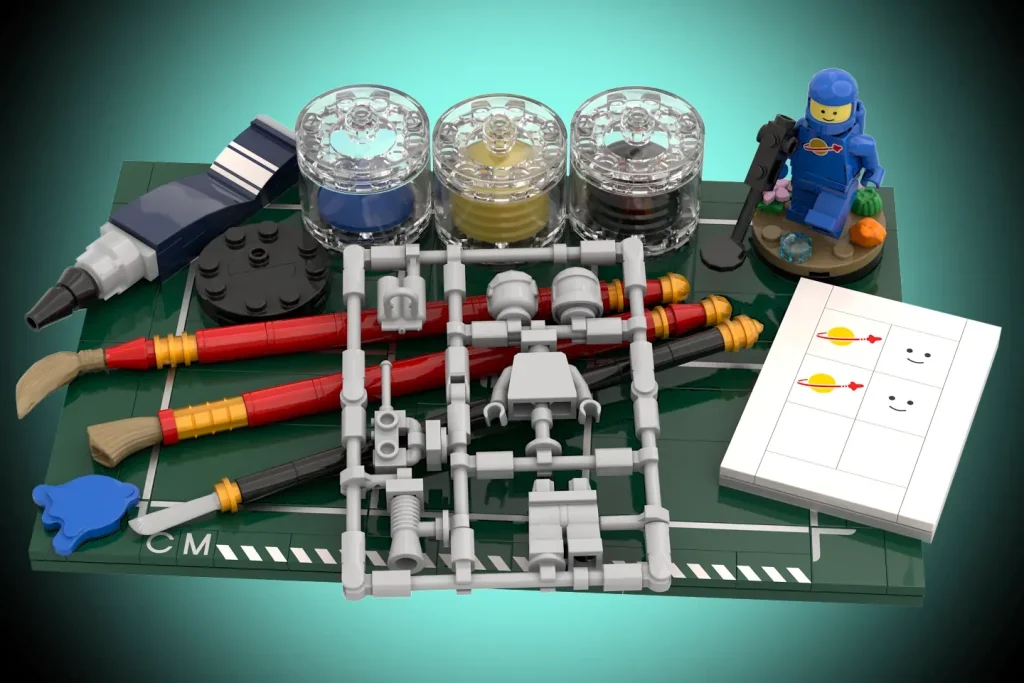 LEGO Ideas doomslizer build paint play 1024x683
