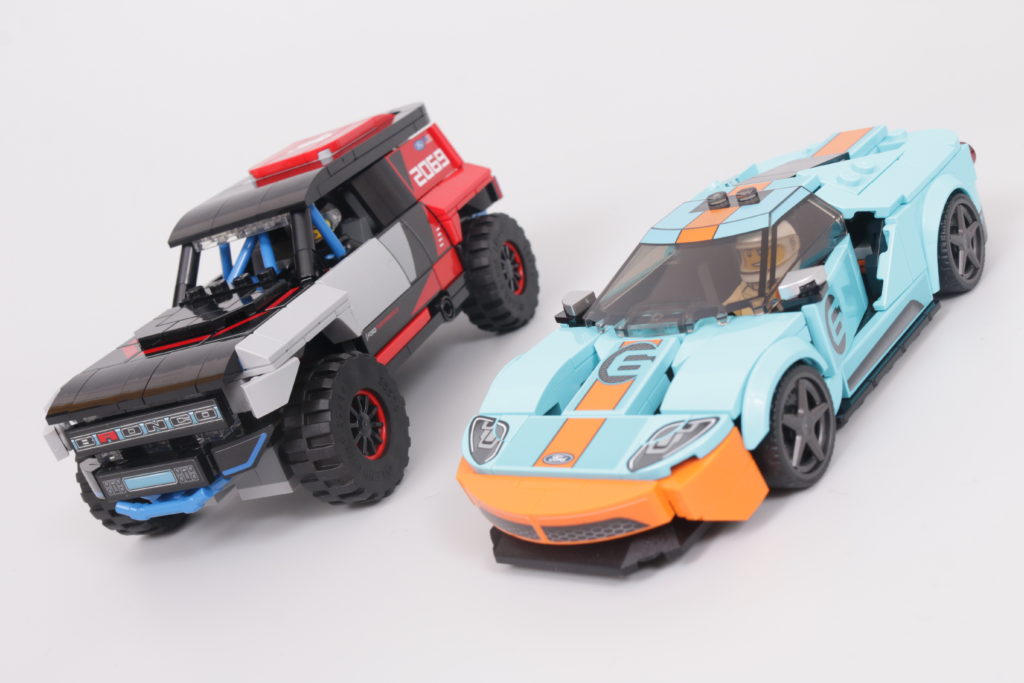 LEGO Speed Champions 76905 Ford GT Heritage Edition and Bronco R review 2