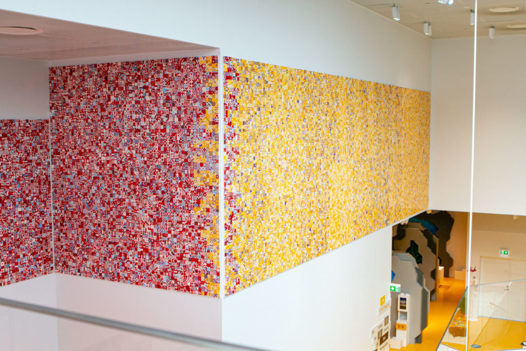 LEGO House DOTS mural 6 1024x683
