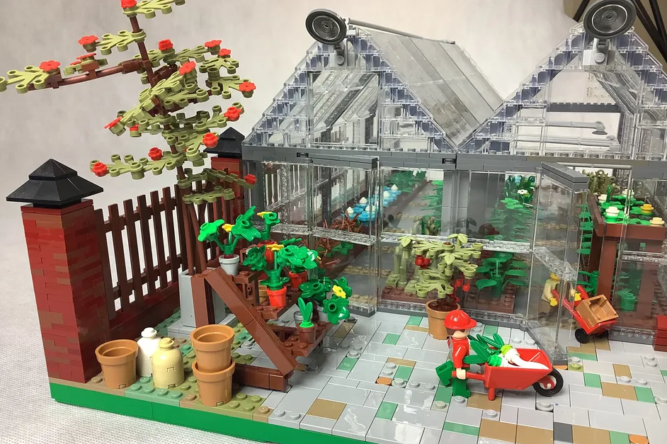 LEGO Ideas greenhouse 2