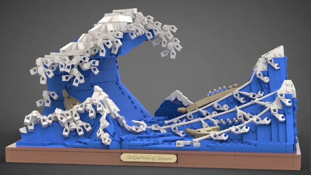 LEGO Ideas great wave of katagawa featured 1024x576