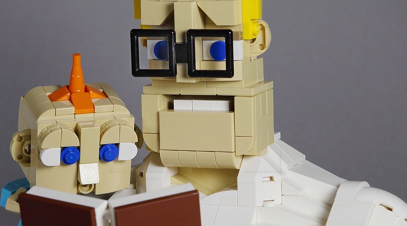 Brick Pic of the Day: Bedtime story