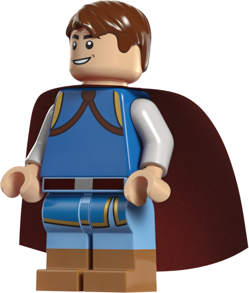LEGO Disney 43242 Snow White and the Seven Dwarfs Cottage The Prince minifigure