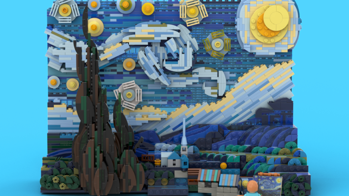 One painting likely won't be in the rumoured LEGO Museum of Modern Art set