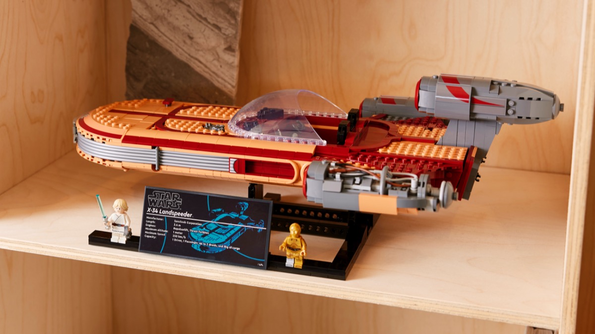 LEGO Star Wars 75341 Luke Skywalker’s Landspeeder out now worldwide