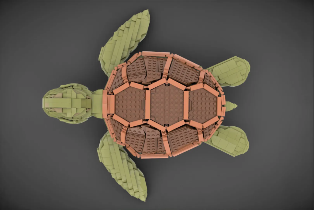 LEGO Ideas Sea Turtle 6 1024x683