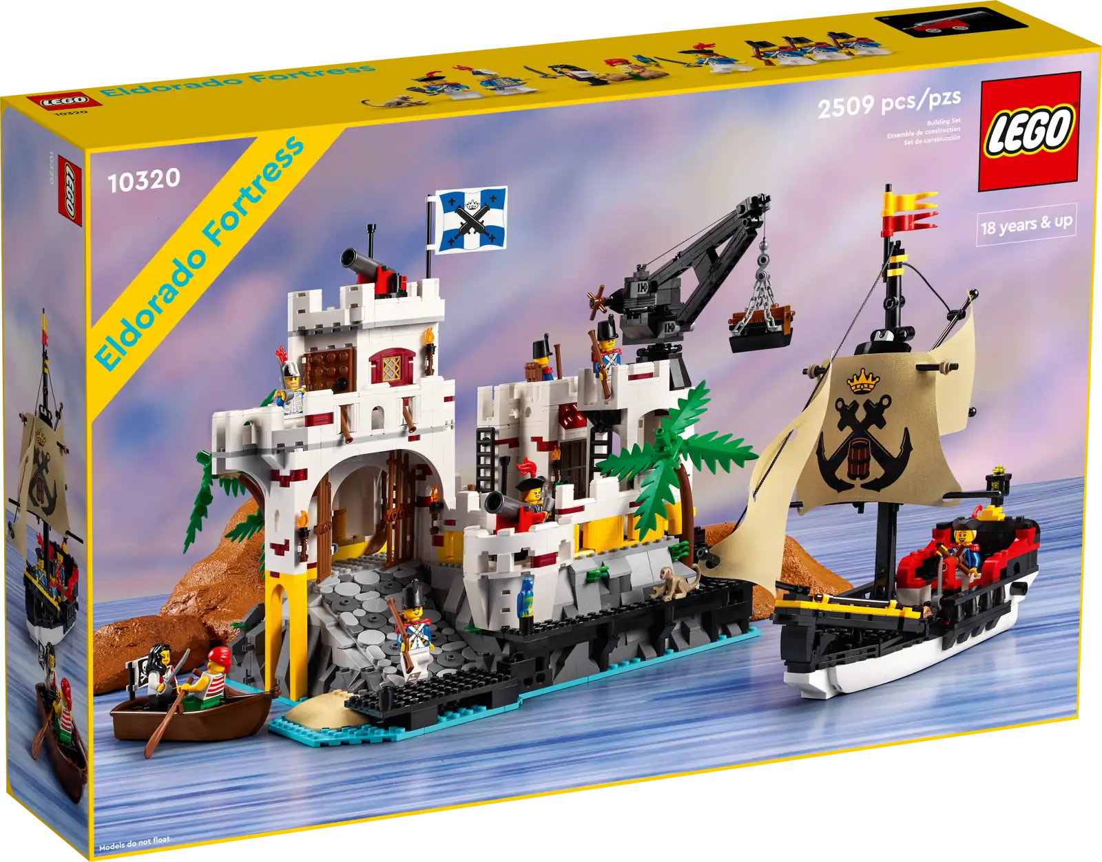 LEGO Icons 10320 Eldorado Fortress Box