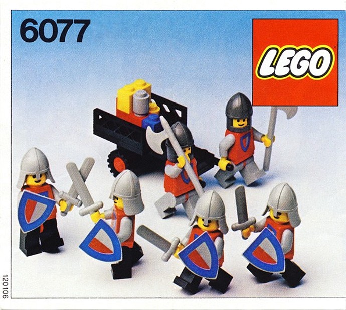 6077 Knights Procession Castle