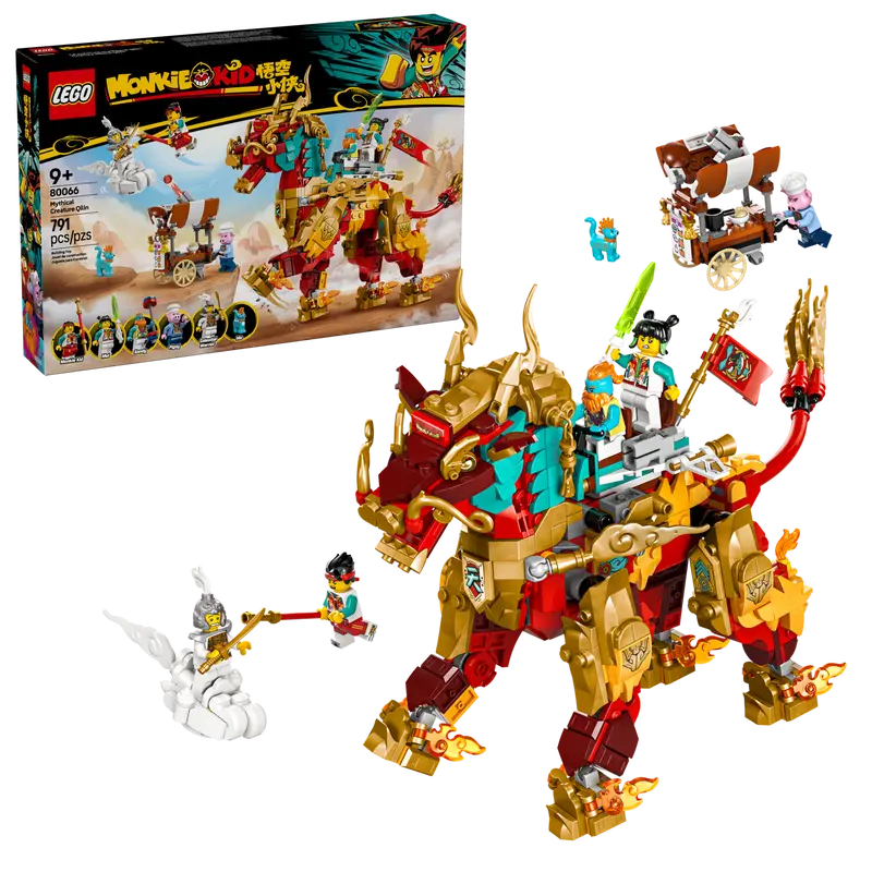LEGO Monkie Kid 80066 Mythical Creature Qilin 2