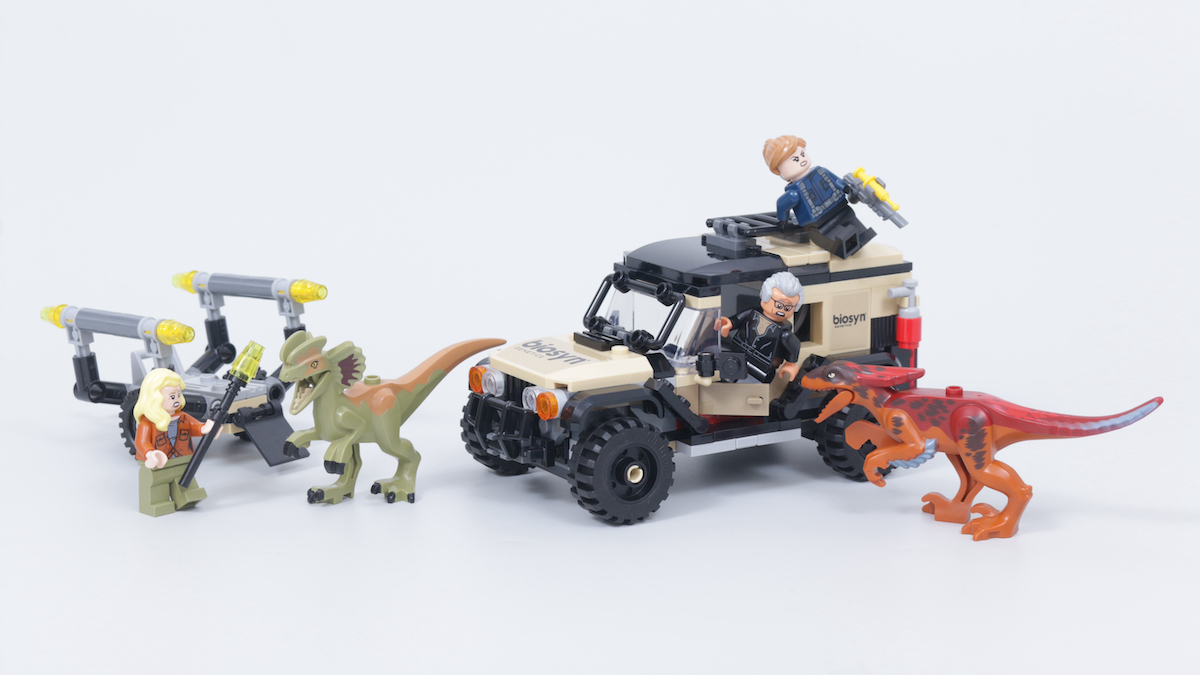LEGO Jurassic World 76951 Pyroraptor & Dilophosaurus Transport review