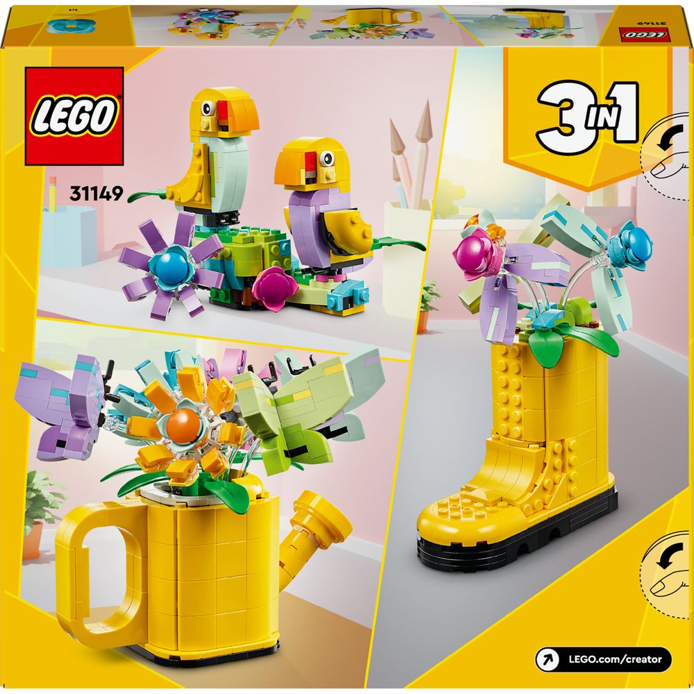 31149 LEGO Giesskanne mit Blumen 1