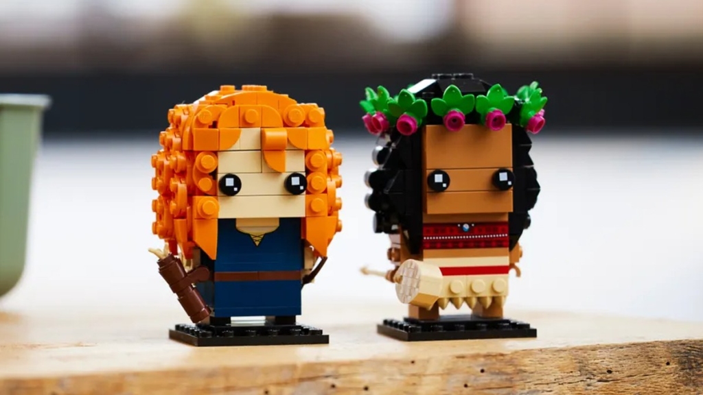 LEGO BrickHeadz 40621 Moana Merida lifestyle featured 1024x576