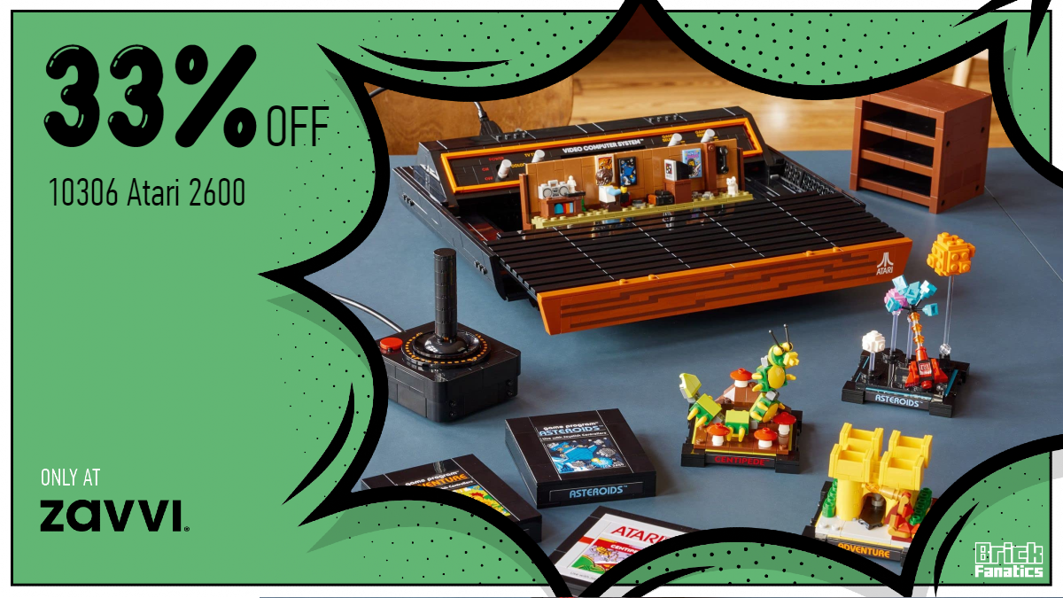 Save a game-changing £70 on LEGO Icons 10306 Atari 2600 while stocks last