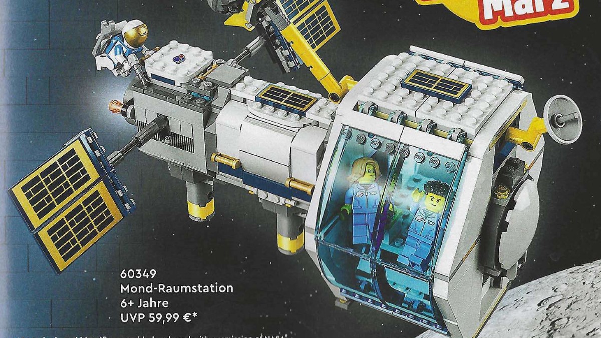 More LEGO CITY 2022 space sets revealed in catalogue
