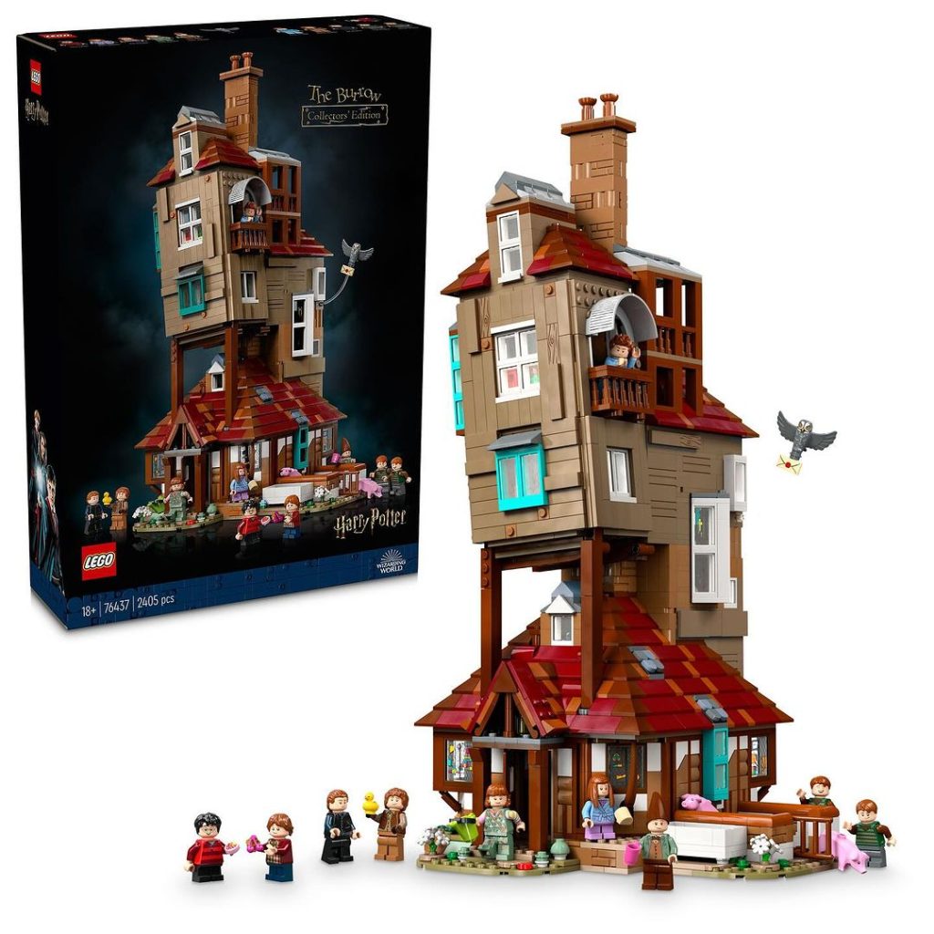 Lucky Bricks LEGO Harry Potter 76437 The Burrow Collectors Edition 1 1024x1024