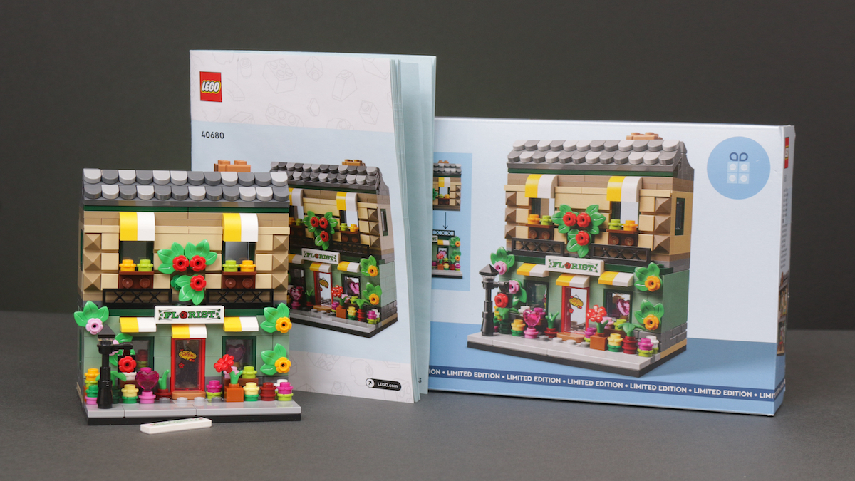 LEGO 40680 Flower Store gift-with-purchase review