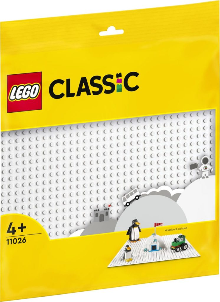 LEGO Classic 11026 White Baseplate 1