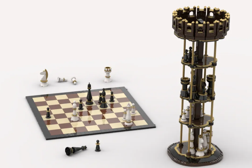 LEGO Ideas Tower Chess 3 1