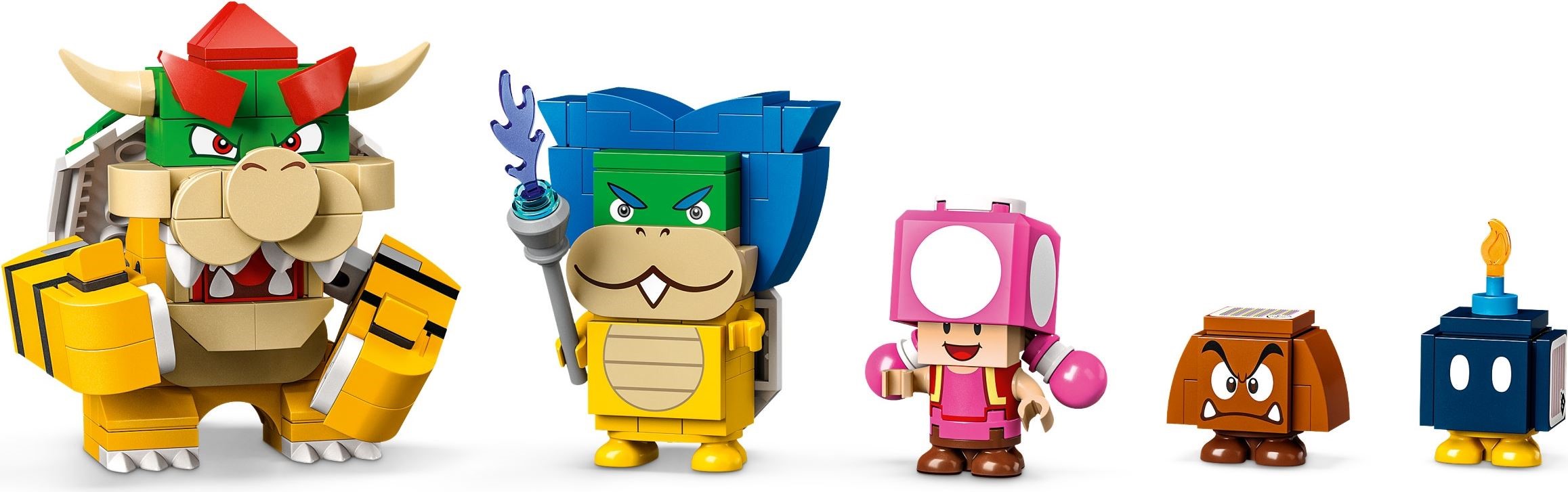 lego super mario 71408 Peachs Castle characters