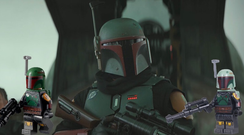 Correcting the colours of the new LEGO Star Wars: The Mandalorian Boba Fett minifigure