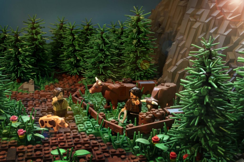 Brick Pic of the Day: Farm life