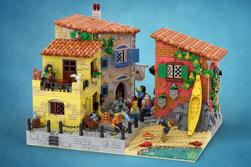 LEGO Ideas The Italian Riviera 1024x683