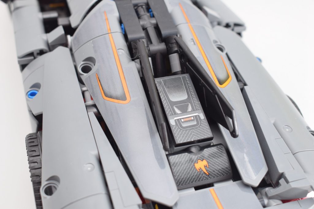 LEGO Technic 42173 Koenigsegg Jesko Absolut Grey Hypercar review 10 1024x683