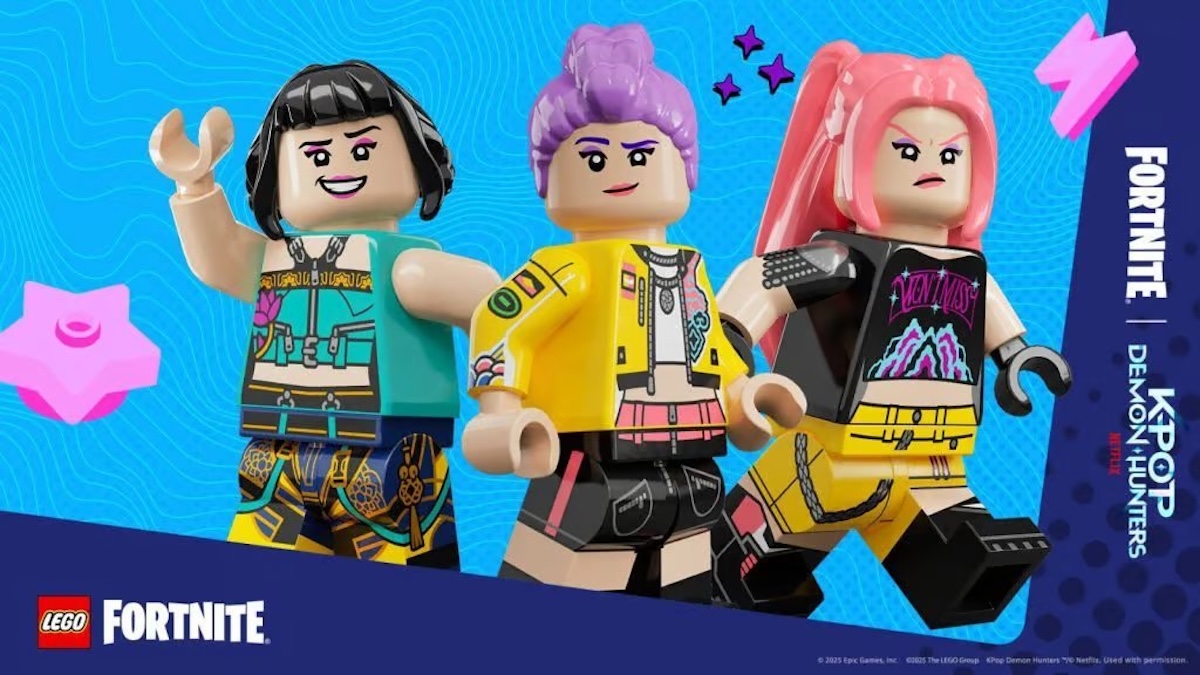 LEGO Fortnite K-Pop Demon Hunters stokes the fire for sets