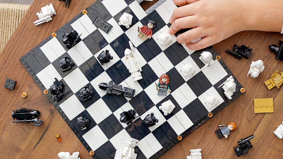 John Lewis has LEGO Harry Potter 76392 Hogwarts Wizard's Chess in stock