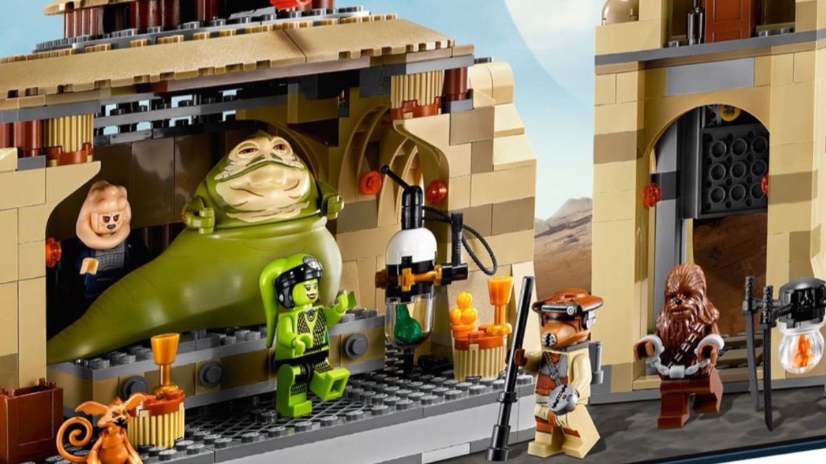 Scale could be an issue in a LEGO Star Wars Jabba's Palace diorama
