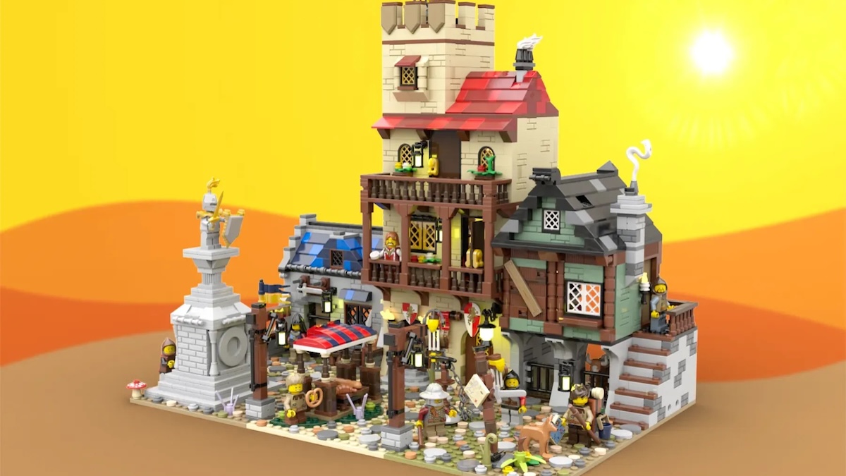 Build your own medieval village with latest LEGO Ideas project
