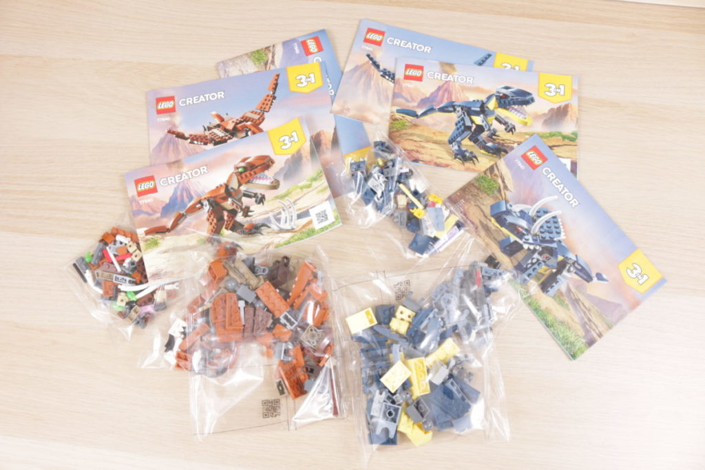 LEGO Creator 3 in 1 77940 Mighty Dinosaurs and 77941 Mighty Dinosaurs review 4 1024x683