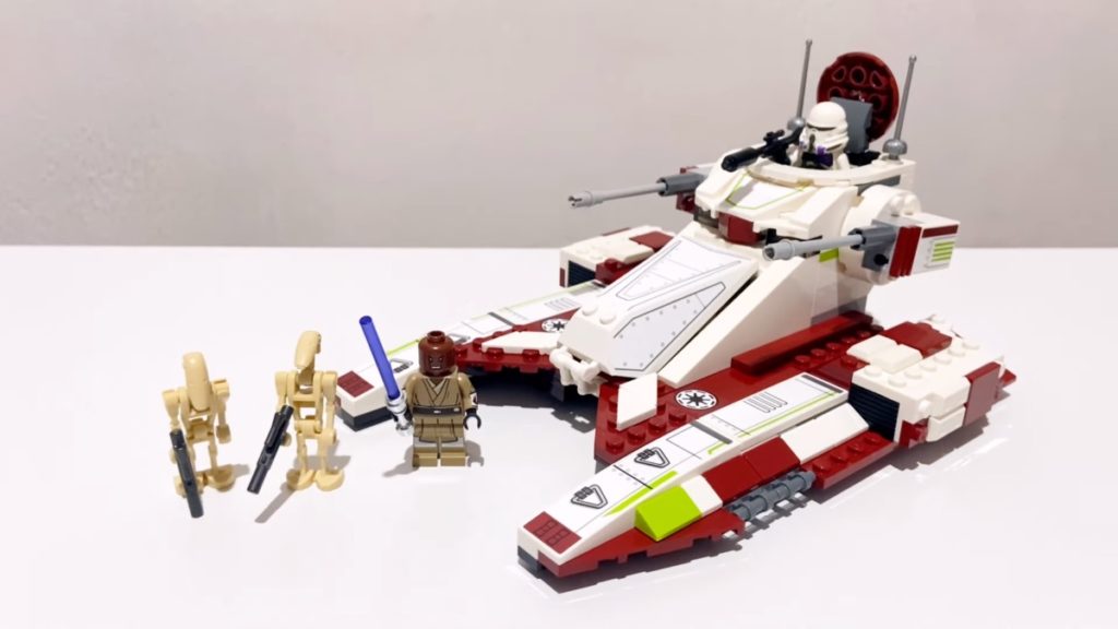 LEGO Star Wars 75342 Republic Fighter Tank YouTube build featured 1024x576