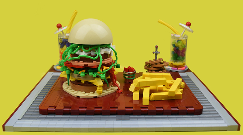 Brick Pic of the Day: Big burger