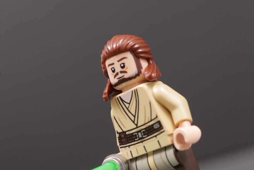 LEGO Star Wars Magazine Qui Gon Jinn minifigure 6 1024x683