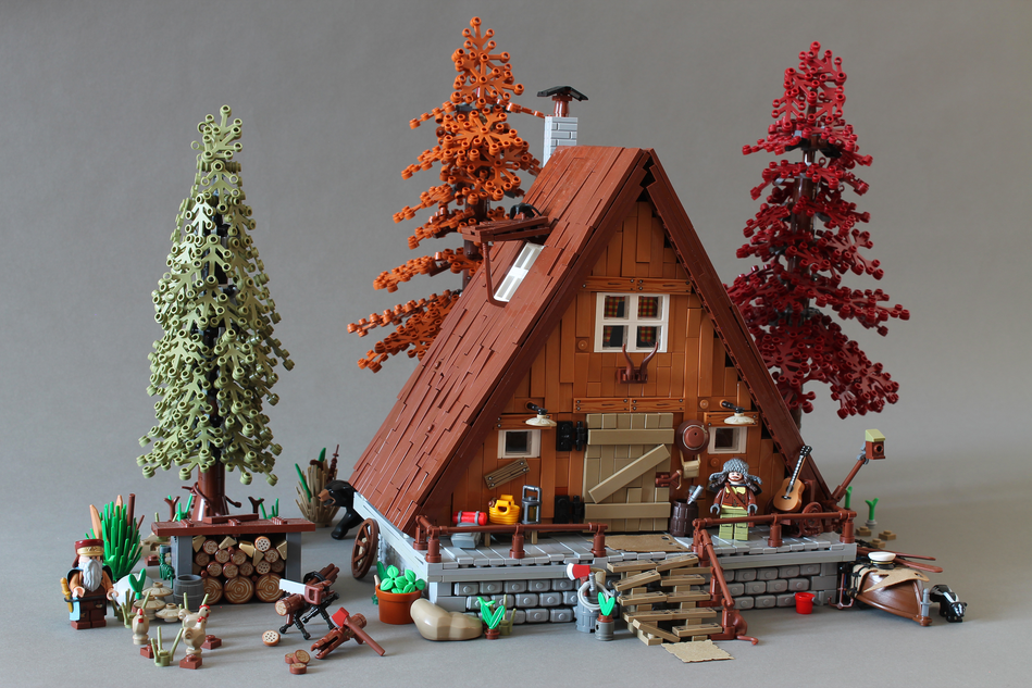 LEGO Ideas A Frame Cabin