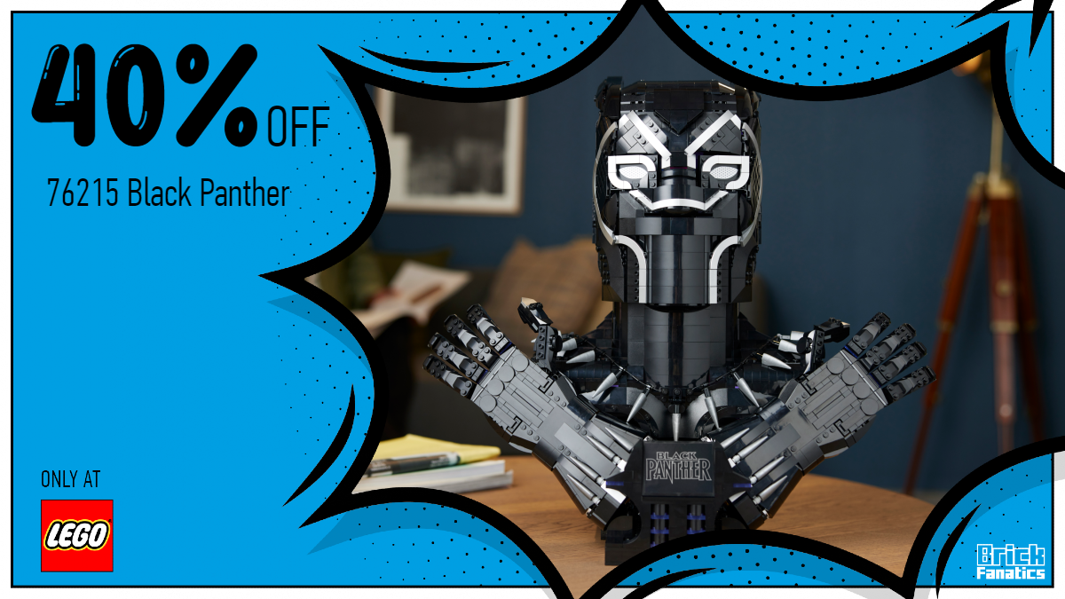 LEGO Marvel 76215 Black Panther's biggest discount yet on LEGO.com 